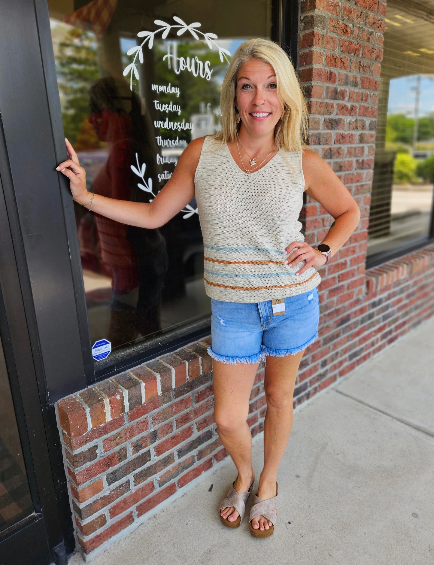 Neutral Knit Tank